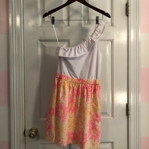 Lilly Pulitzer One-Shoulder Dress Size XS